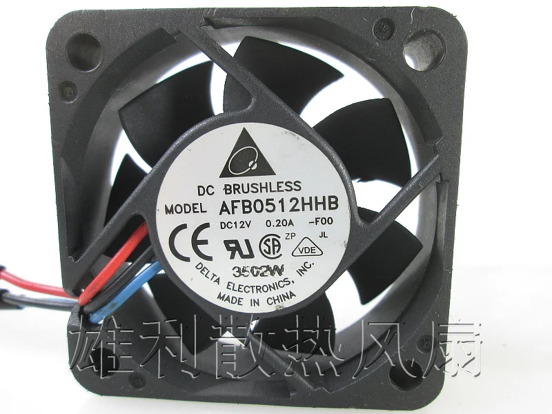 

Бесплатная доставка. AFB0512HHB 5015 12В 0.20A 5 см скоростной вентилятор сервера