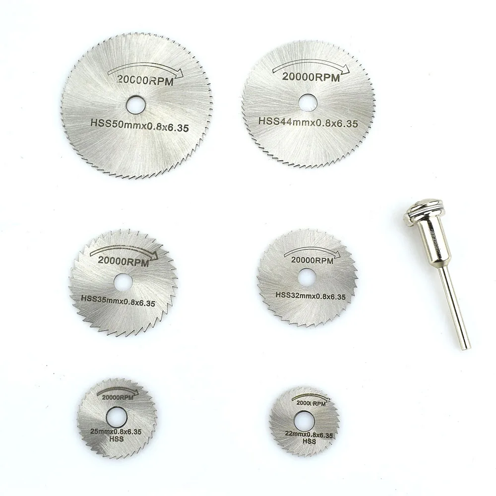 Набор вращающихся инструментов для деревообработки с циркулярной пилой HSS набор