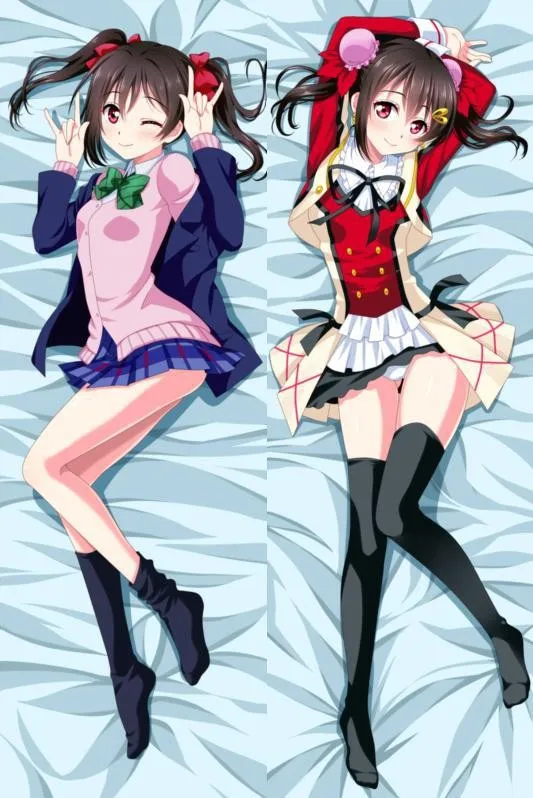 Японское аниме Yazawa Nico Love Live! Отаку Подушка «Dakimakura» крышка Чехол обниматься тела чехол s