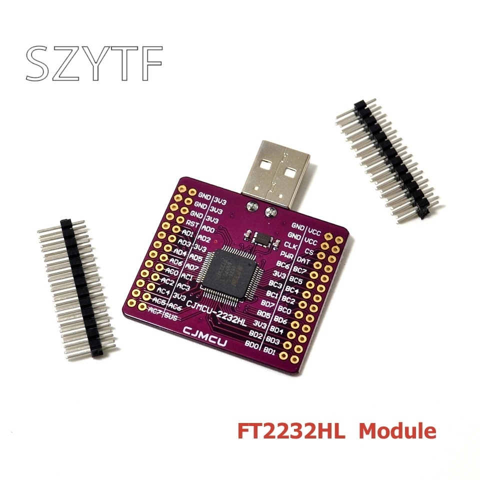 CJMCU-2232 FT2232HL USB к UART FIFO SPI IEC JTAG RS232 модуль битного взрыва | Электронные компоненты и