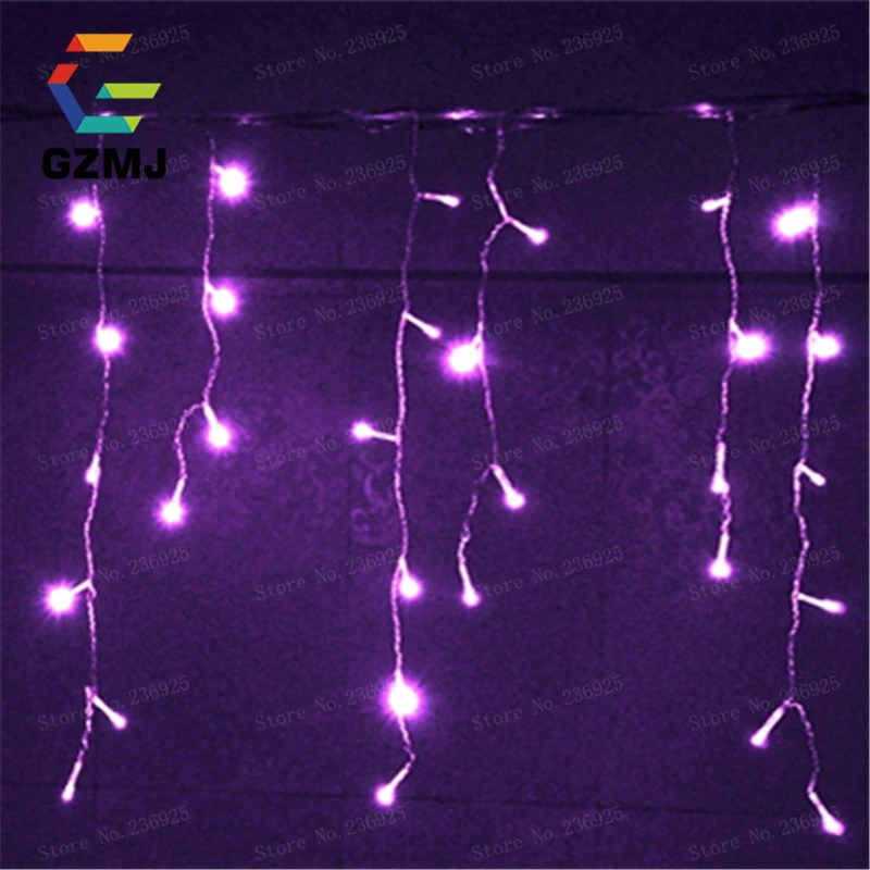 3 м романтические рождественские оконные волнистые светодиодные гирлянды