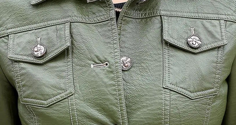 Новинка весна осень 2020 модная Маленькая кожаная женская короткая тонкая куртка