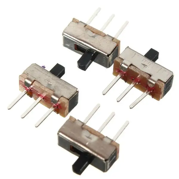 20 шт. SS12D00G3 2 положения SPDT 1P2T 3 Pin PCB панель Мини Вертикальный скользящий