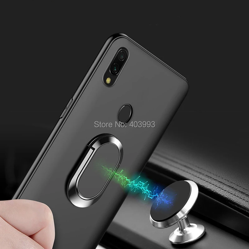Мягкий чехол для UMIDIGI Power подставка с магнитным кольцом держатель пальца из ТПУ