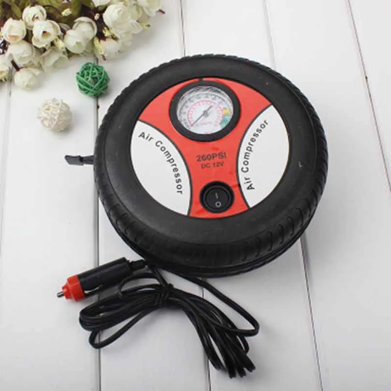 12 В портативный воздушный компрессор круговой надувной насос вспомогательный