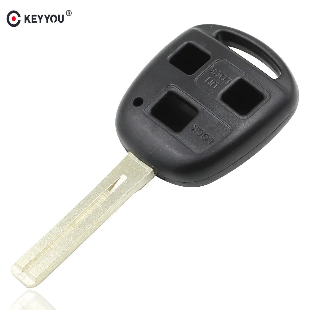 KEYYOU 3 кнопки чехол брелока Дистанционного Управления замена ключа автомобиля