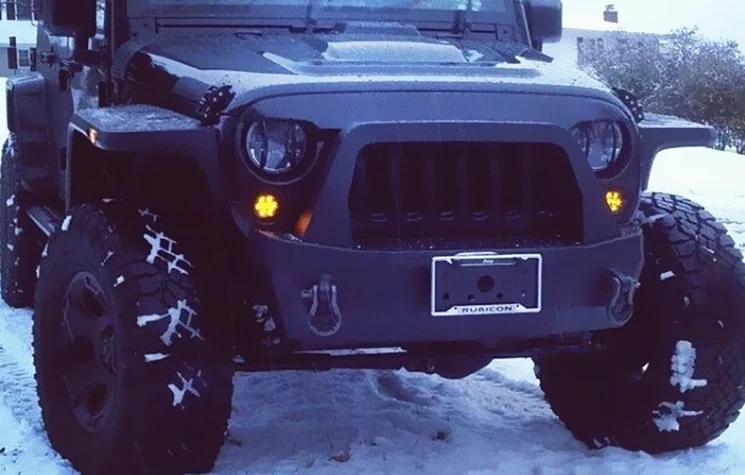 Бесплатная доставка для jeep wrangler передний гриль Поворотная сигнальная лампа led