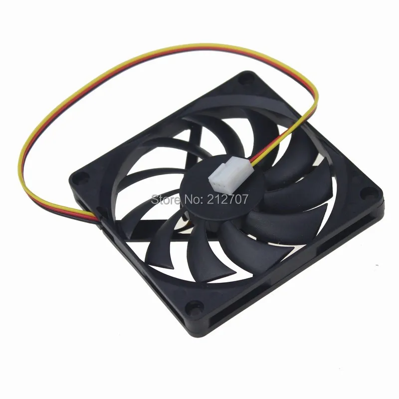 2Pcs Gdstime 80mm Cooler 3Pin DC 24V Computer 80x80x10MM 8cm 8010 PC CPU Cooling Fan | Компьютеры и офис