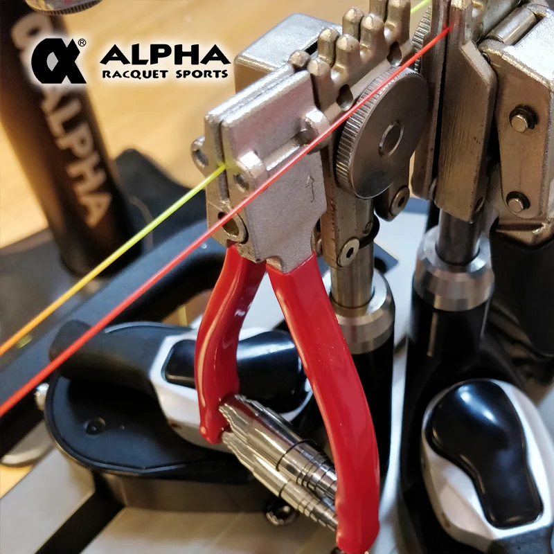 

Пусковой зажим Alpha для тенниса, Натяжной станок Toolsl для тенниса/бадминтона, аксессуары для ракетки, красный