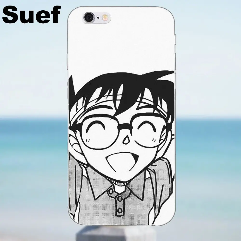 Для iPhone 4 4S 5 5S 5C SE 6 6S 7 8 Plus X Galaxy J1 J3 J5 J7 A3 A5 2016 2017 мягкий с рисунками из ТПУ аниме серии