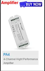 FUT068 AC85-265V Milight 2,4 г 6 Вт RGB+ CCT Вай-Фай совместимый смарт светодиодный светильник 2,4G Беспроводной 4-Зона дистанционного управления Android/iOs APP Управление