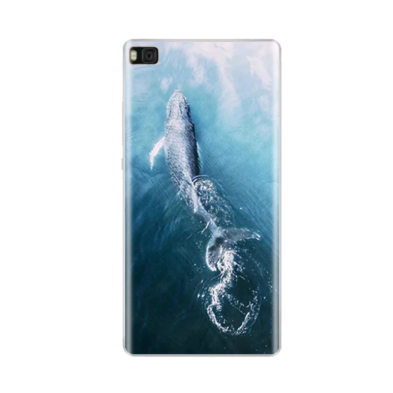 Чехол для 5 0 дюймового Huawei P8 Lite 2015 2016 чехол P8LITE задняя крышка из мягкого силикона