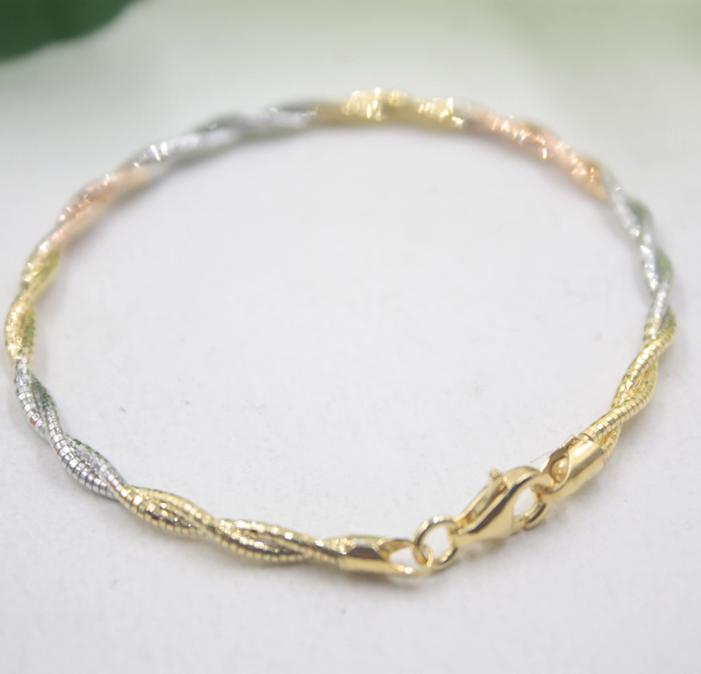 

Pure S925 Sterling Silver Bangle For Lover Color Rope Thin Bangle 55-58mm Fashion Friend Gift Hot Sale 3mm