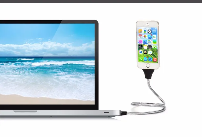 Зарядное устройство Type C micro usb для телефона автомобильная док станция гибкий