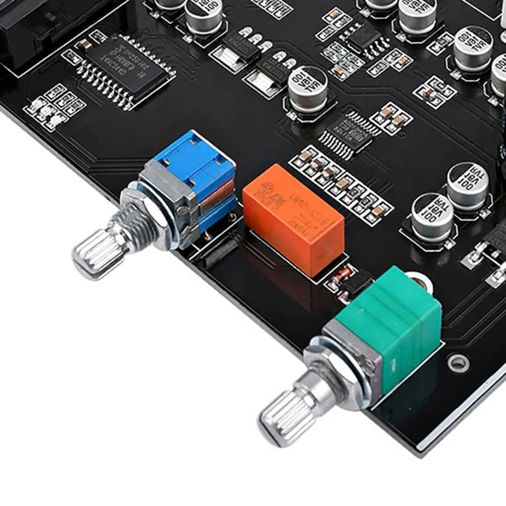 DC12V DPCM5100 DAC плата MS8416 коаксиальное оптоволокно-оптический USB усилитель аудио громкость управляющий декодер доска для DIY домашнего кинотеатра