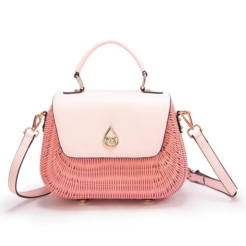 Новинка 2019 сумка из ротанга Сумка с травой праздничная пляжная ручная работа