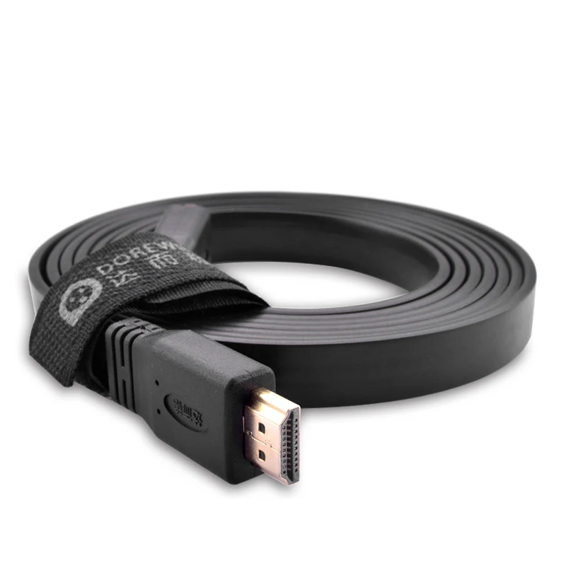 HDMI кабель для компьютера 5/10 м 1 4 p 3D|cable flat|line mailcable vga |