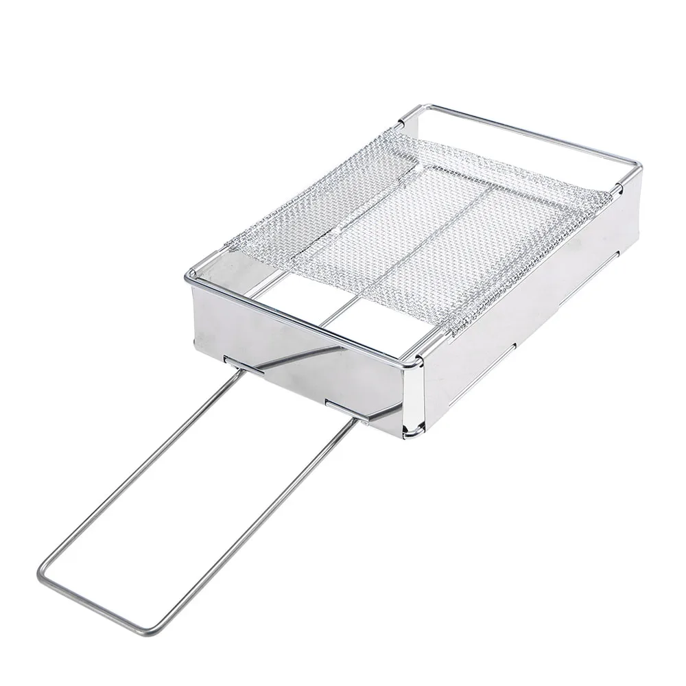 Походная плита тостер из нержавеющей стали портативный гриль для барбекю