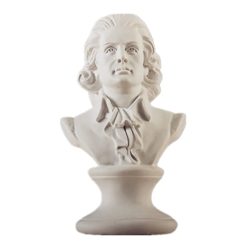 Wolfgang Amadeus Mozart головные портреты бюст классического периода статуя украшение дома