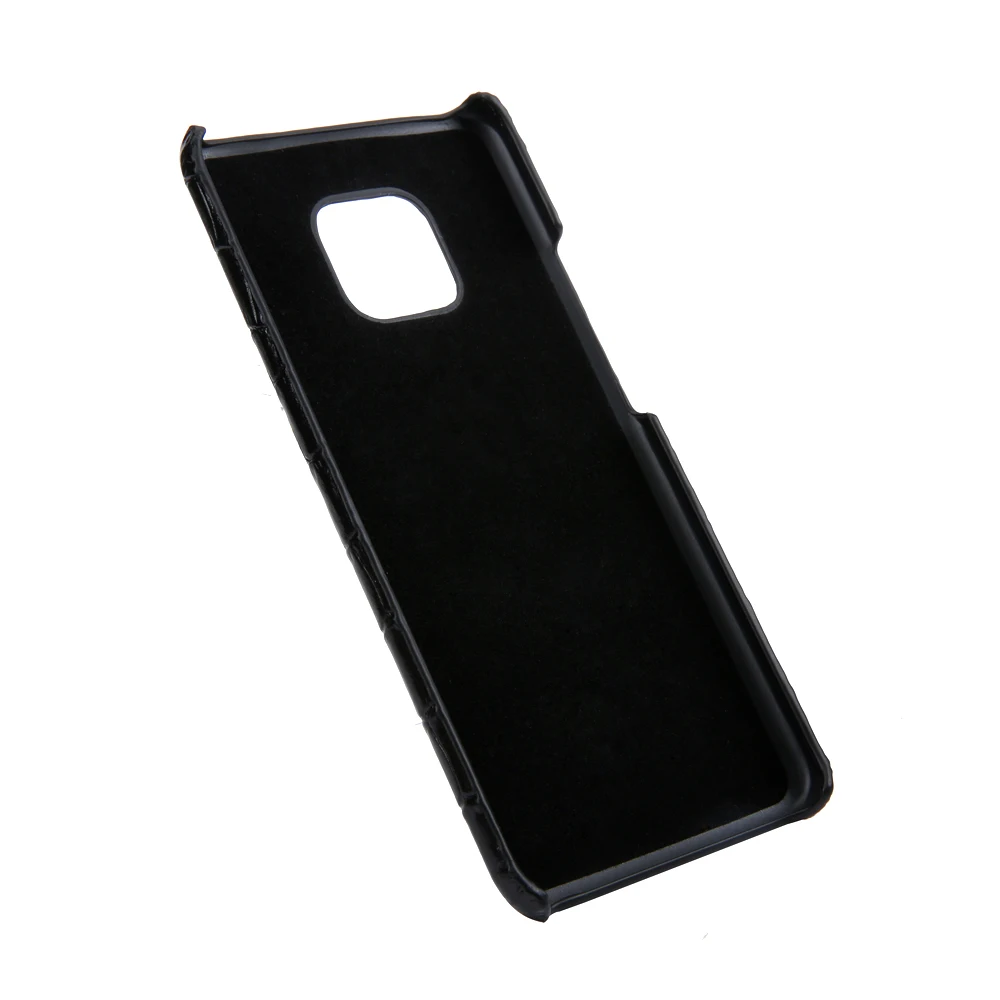 

For Huawei Mate 20 Pro Case Luxury Genuine Leather Case for Huawei Mate 20 Pro Crocodile Pattern Cowhide Back Cover Mate20 Pro