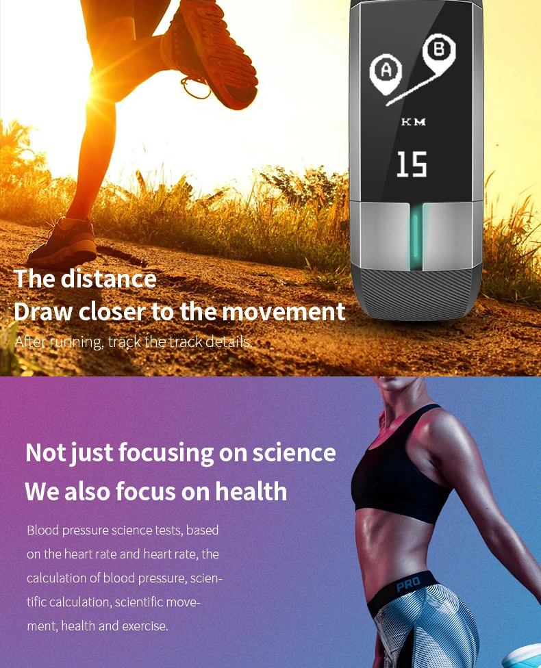 G20 ЭКГ в реальном времени услышать Rate Monitor Смарт Браслет Фитнес трекер крови