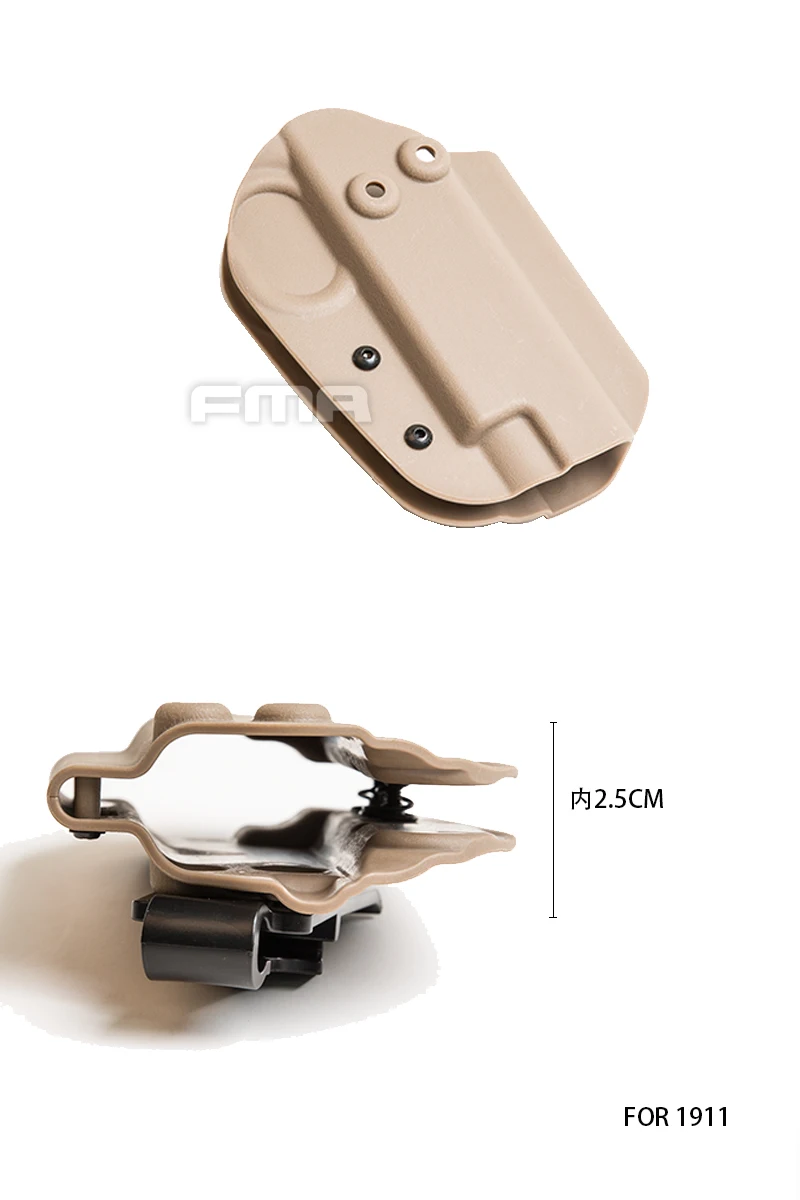Тактическая ФМА KYDEX кобура для 1911 принадлежности для охоты, оружие чехол пистолетный страйкбол Кольт 1911 военный пистолет держатель