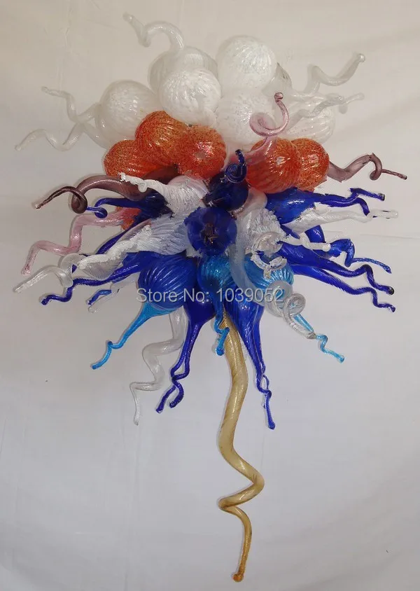 

Free Shipping Wonderful Home Lamp Cheap Modern Hand Blown Art Glass Chandelier