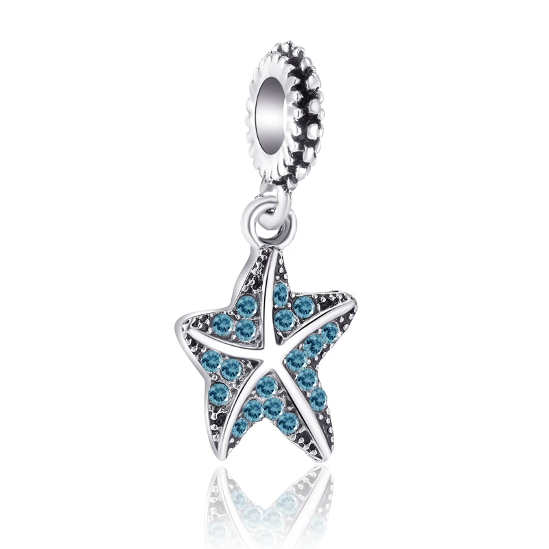 Подвеска в виде звезды с кристаллами 7 цветов | Украшения и аксессуары