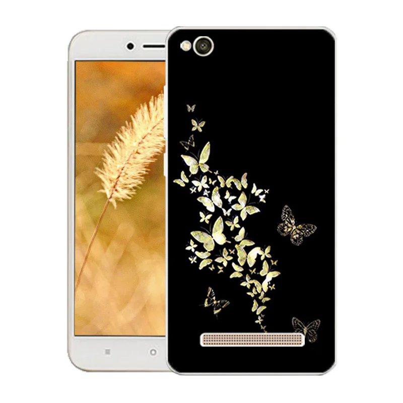 Мягкий чехол для Xiaomi Redmi 4A Многоцветный силиконовый с принтом 5 0 дюйма 4 A Защитные