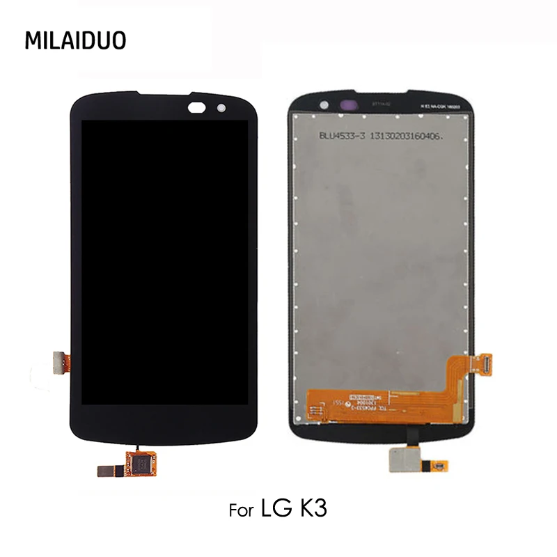 ЖК дисплей для LG K3 K100 сенсорный экран дигитайзер полная сборка Замена черный без