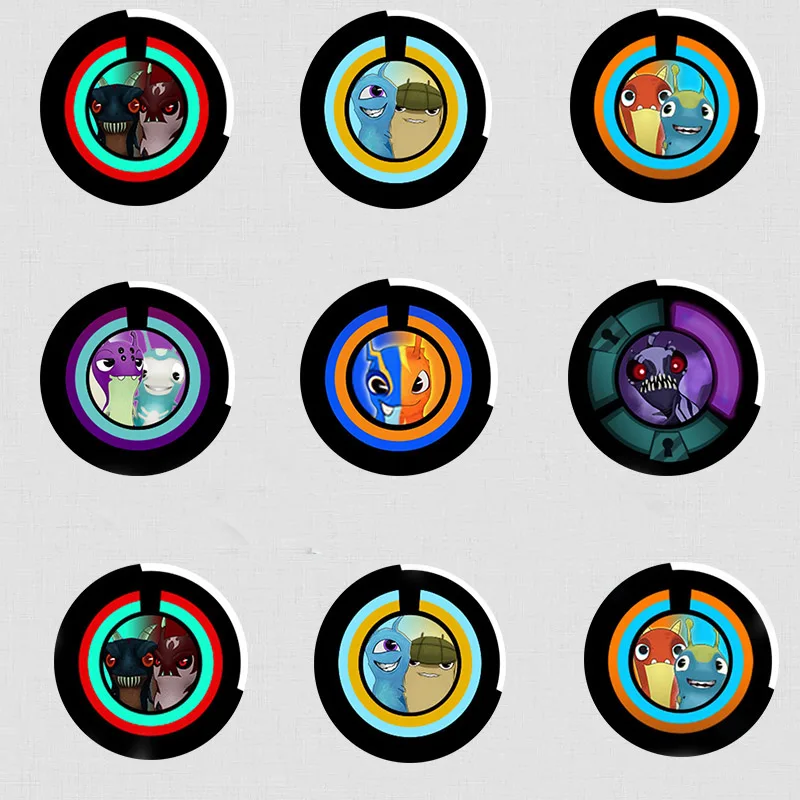 Design 2 Slugterra наклейки s кекс топперы Baby Shower конфеты бар День Рождения украшения Дети наклейка этикетка для дня рождения - Цвет: Design 2