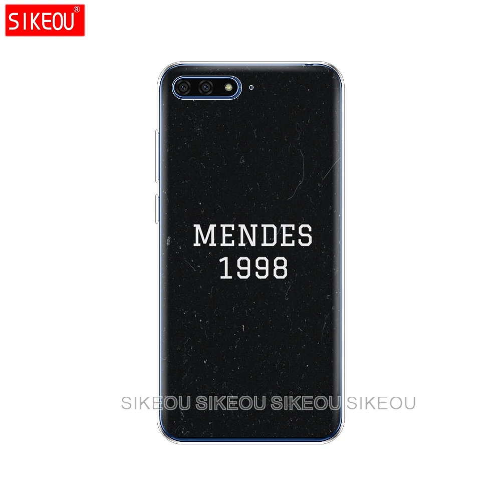 Силиконовый чехол для телефона Huawei Honor 7A PRO 7C Y5 Y6 Y7 Y9 2017 2018 Prime Shawn Mendes Magcon