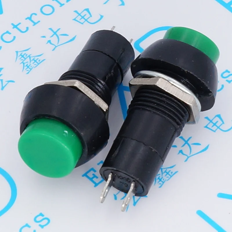 PBS блокирующий переключатель-11-зеленая круглая кнопка имеет кнопку блокировки 3 a