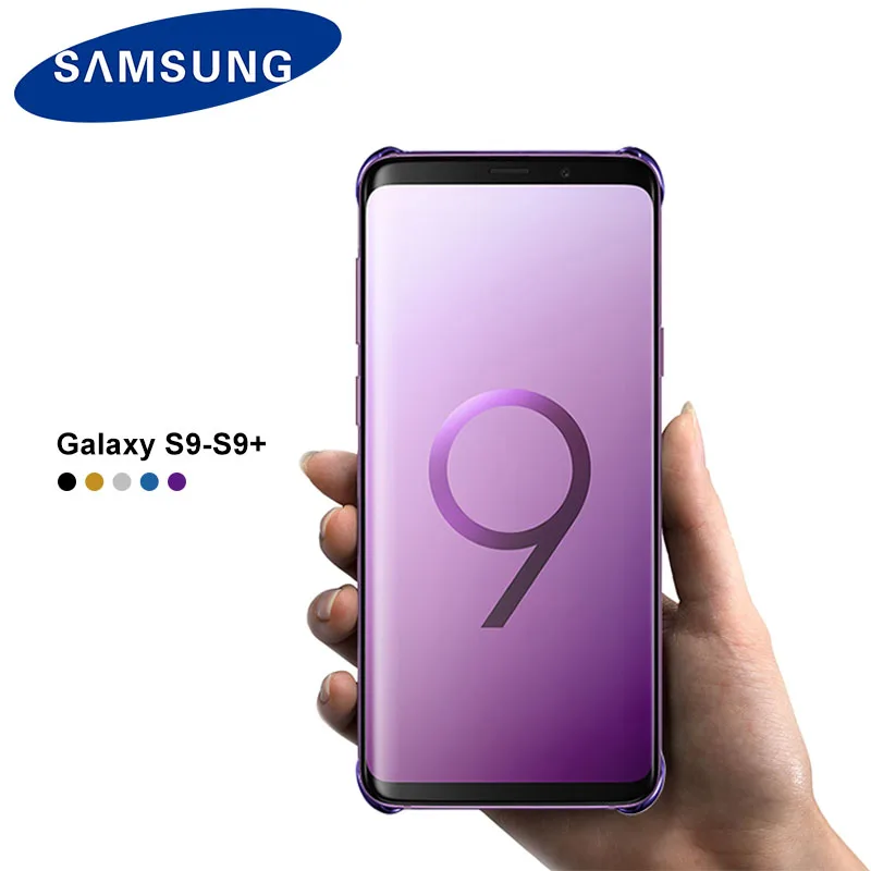 Original Samsung S9 case for galaxy G960 Plus G965 Shockproof Transparent Back Ultra-thin Clear Hard shell | Мобильные телефоны и