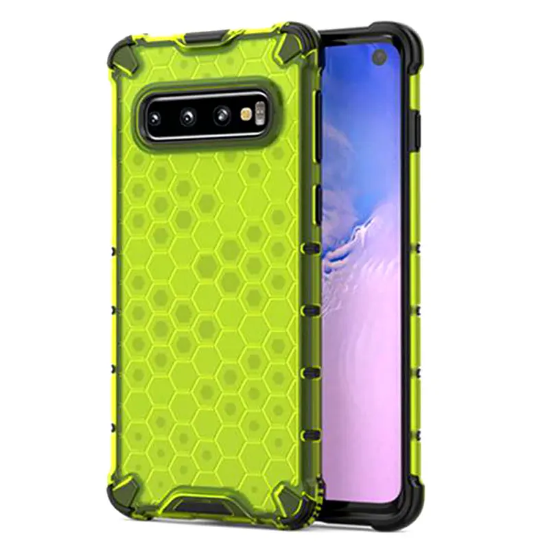 Для samsung Galaxy S10 плюс S10e чехол для пчелиных сот гибридный Чехол броня A70 A50 A40 A30 A20 A10