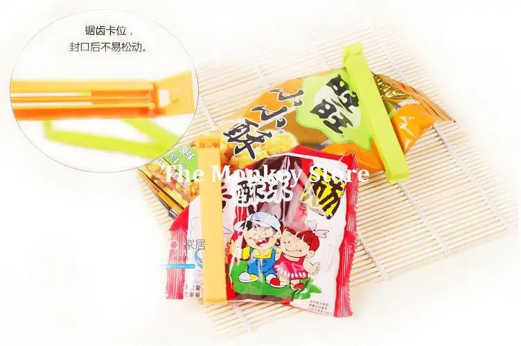 Хит 5 шт./компл. совершенно новые пищевые герметичные зажимы для мешков конфет