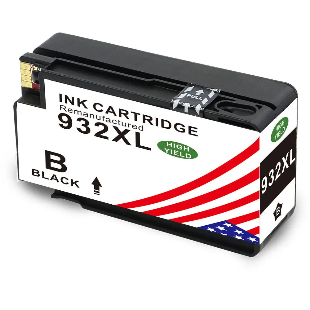 Тонер Королевство 8 шт./компл. 932XL 933XL High Yield картридж Набор для HP Officejet 6100 6600 6700 7110 7510