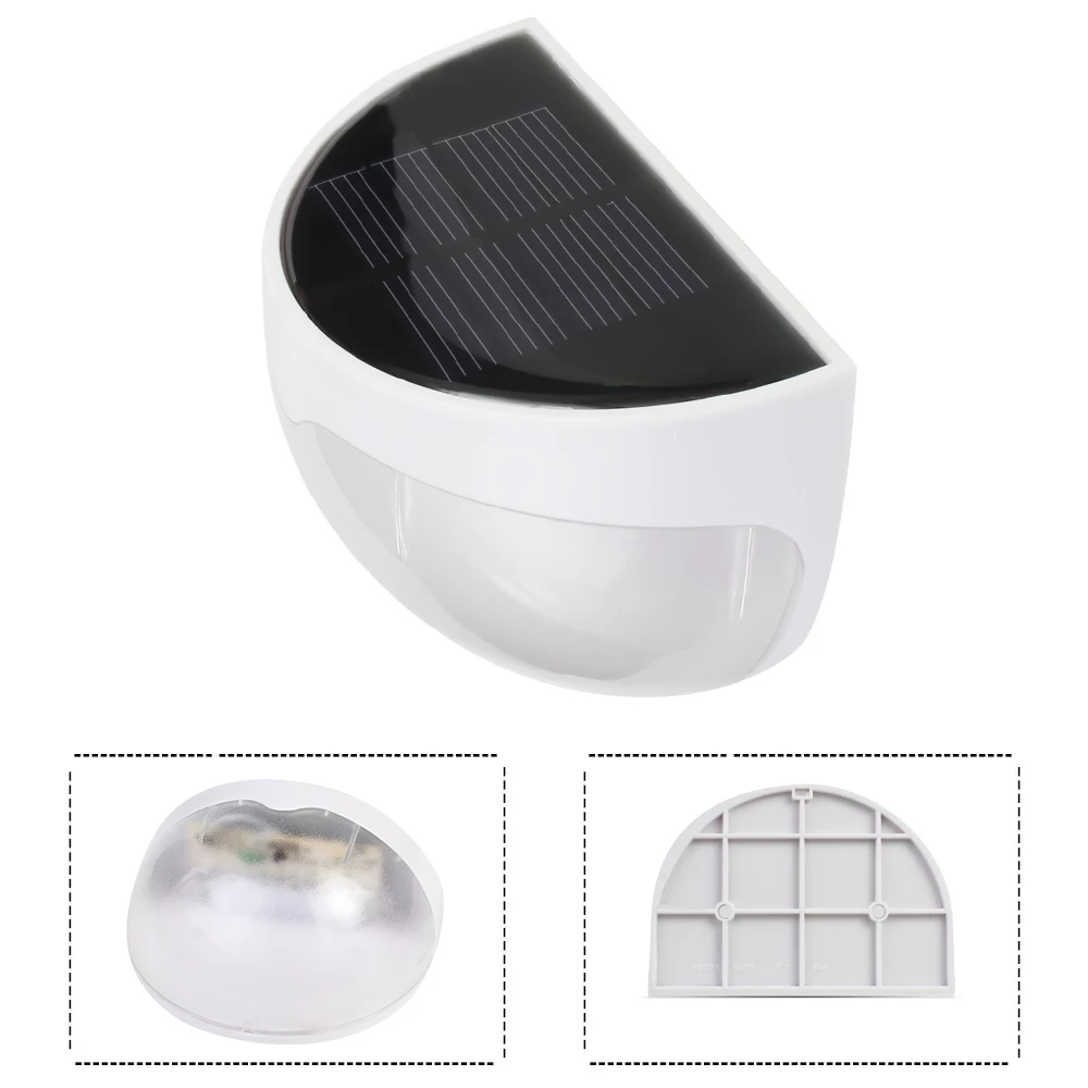 MengJay 2 LED светодио дный 120LM PIR Солнечный корпус датчик движения лампа Сад Двор открытый настенный путь балкон крыльцо забор огни