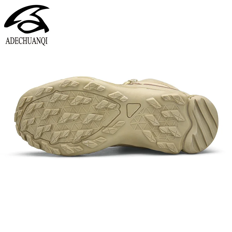 Ботинки мужские тактические модные ботинки в стиле милитари для пустыни