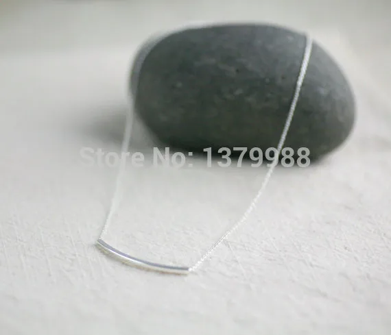 Изогнутое ожерелье в форме полосы простое дизайнерское изогнутое с милым