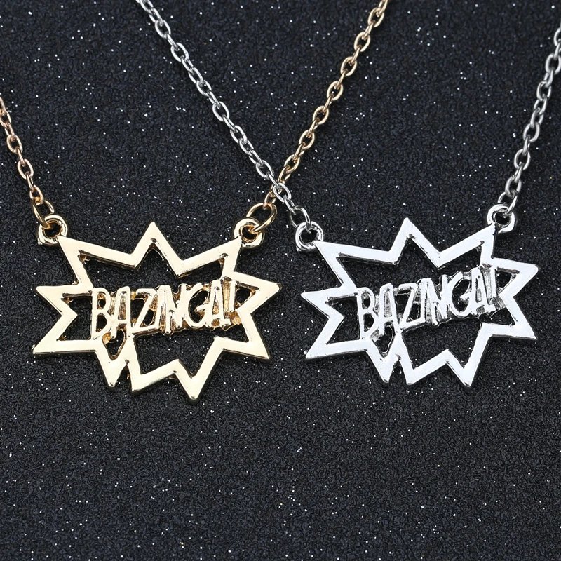 Бигбанг Теория большого взрыва ожерелье BAZINGA TBBT Шелдон Купер Леонид хофштадтер