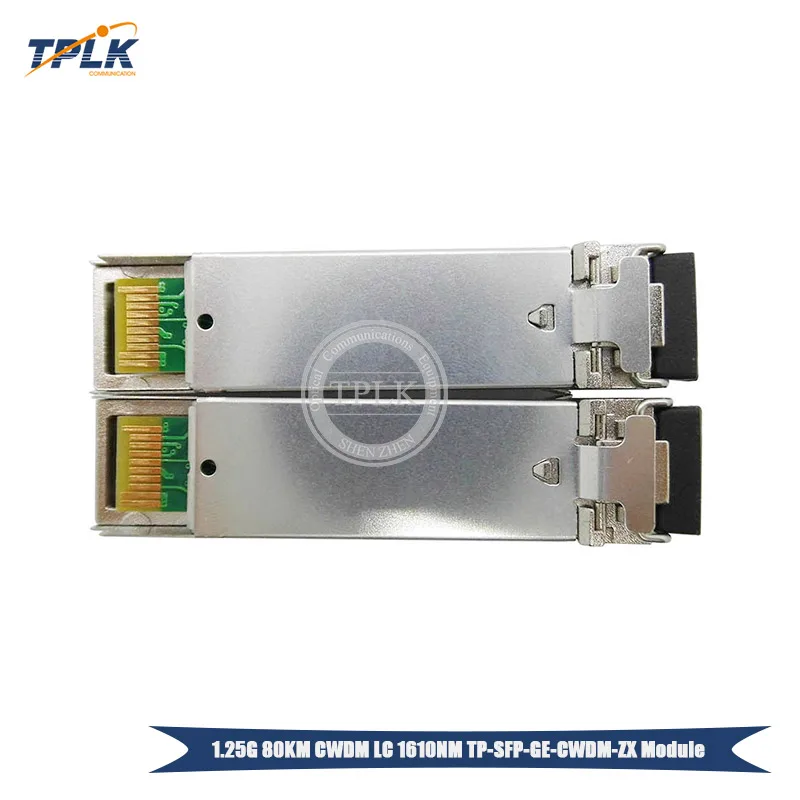 10 шт./лот высококачественный 1 25G 80KM CWDM LC 1610 нм фототрансивер модуль одномодовый