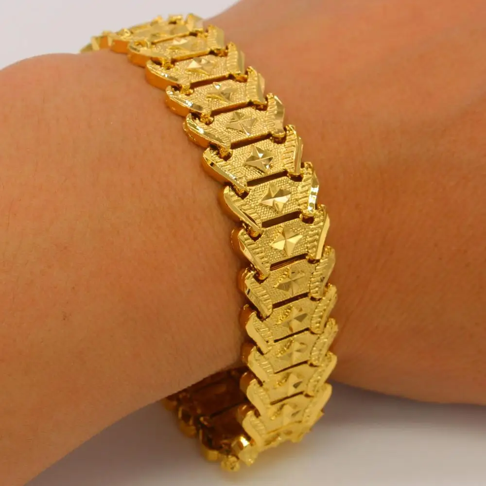 Браслет из Дубая для мужчин и женщин цепной браслет в стиле хип хоп цвета 24