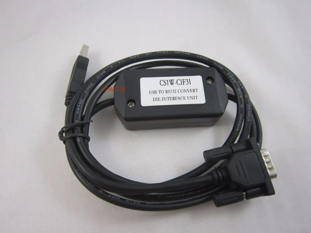 Совместимый CS1W CIF31 USB Интерфейс адаптер programg кабель для OMR PLC RS232 конвертации 1 5