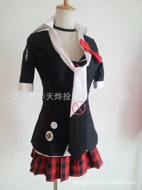 Danganronpa cosplay Dangan Ronpa Junko Enoshima embolicininushio Kimuchi символ знак триггер счастливый хаос Косплей Костюм