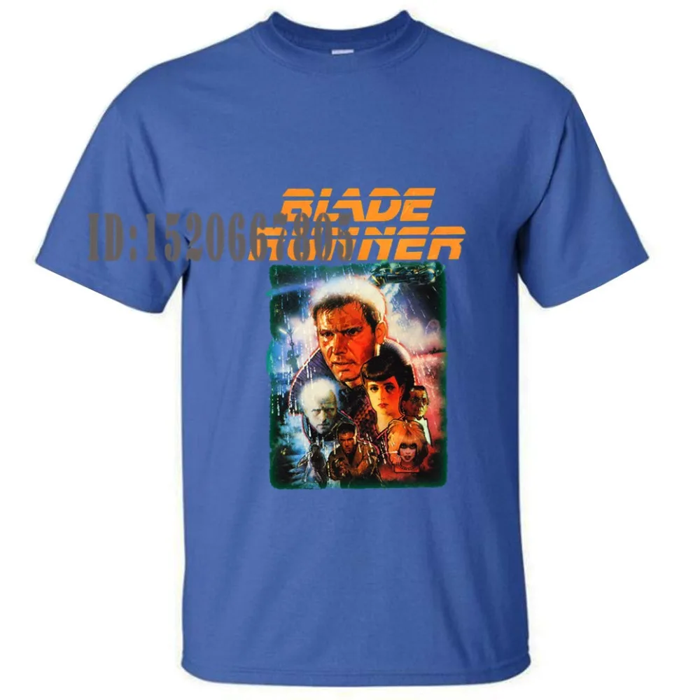 Blade Runner хлопок o образным вырезом футболки модные Летний стиль Фитнес брендовые