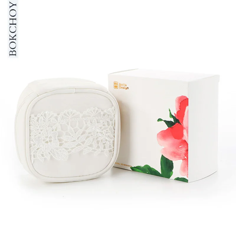 Travel Jewelry Organizer Women Make Up Case Ring Earrings Bracelet Carry Bag BOKCHOY 2018 NEW ARRIVE | Багаж и сумки
