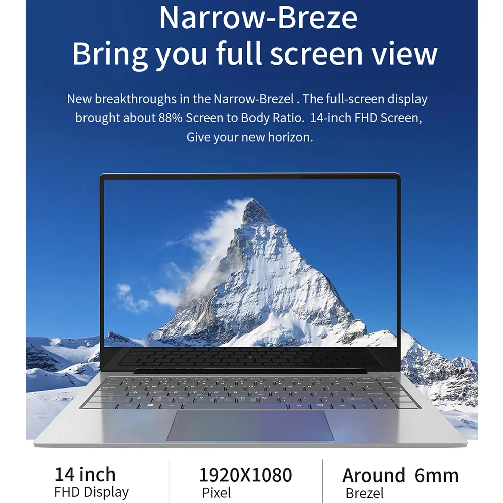 Jumper EZBook X4 Pro ноутбуки 14 0 дюймов Windows 10 ноутбук Intel Core i3-5005U двухъядерный 8 ГБ ОЗУ 256 SSD