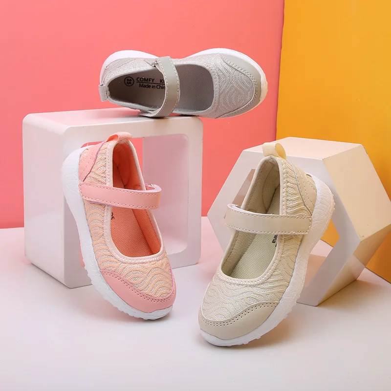Удобные детские 2018 Демисезонный Обувь для девочек обувь на плоской подошве