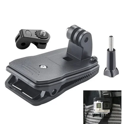 Зажим для крепления на ременной сумке экшн камеры Sony HDR AS20 AS50 AS100V AS30V AZ1 AS200V AS300R